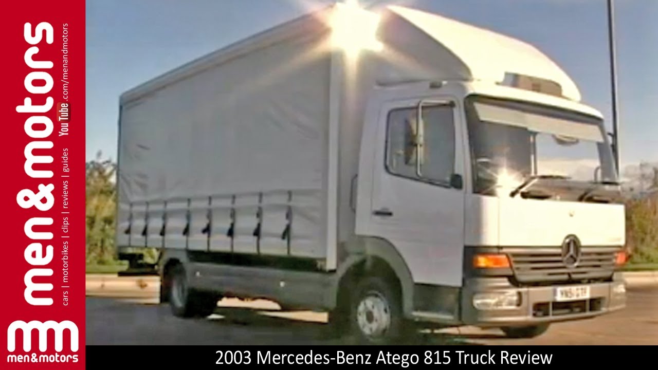 Обзор грузовика Mercedes-Benz Atego 815 2003 года
