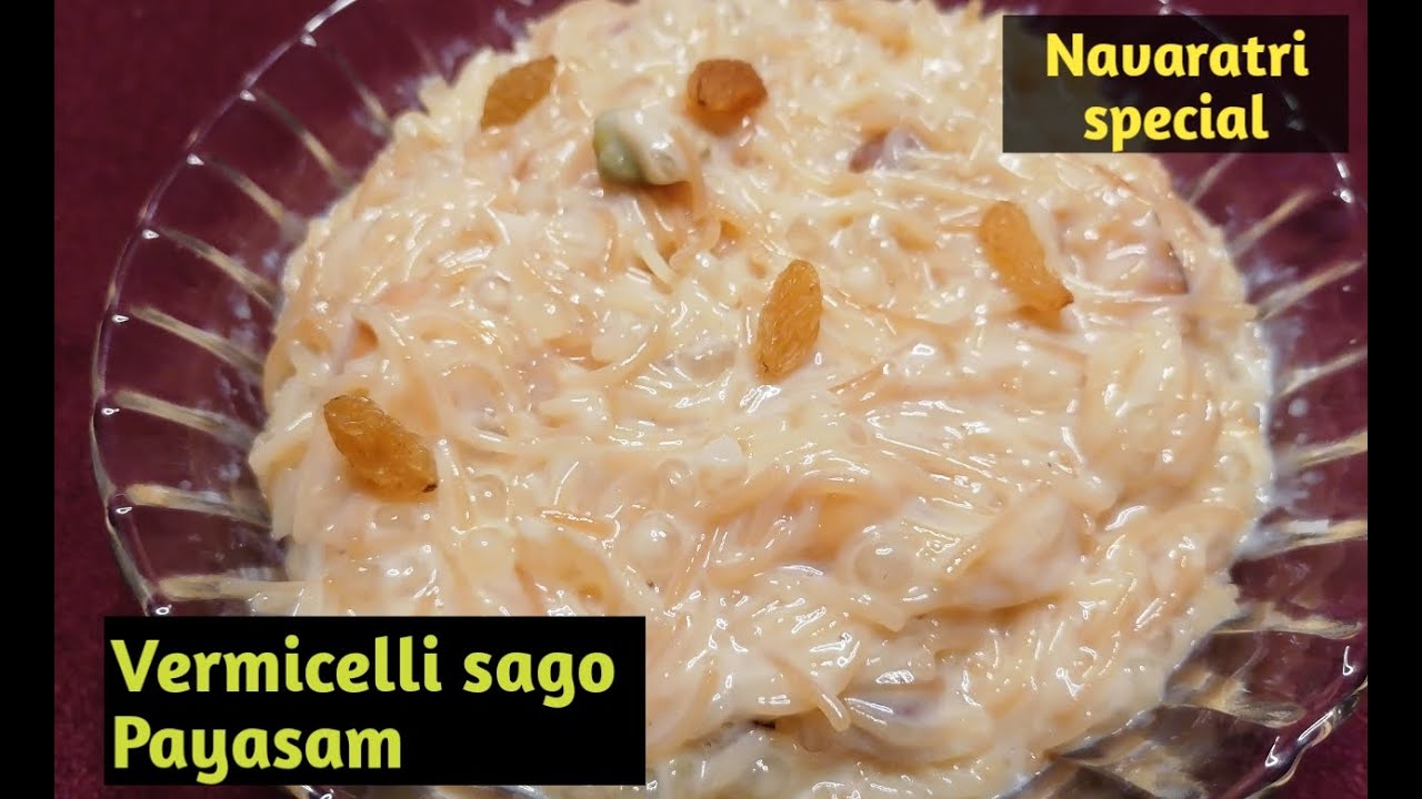 Semiya paaysam || vermicelli sago payasam with Jaggery || Quick and Easy payasam || sweet || desert