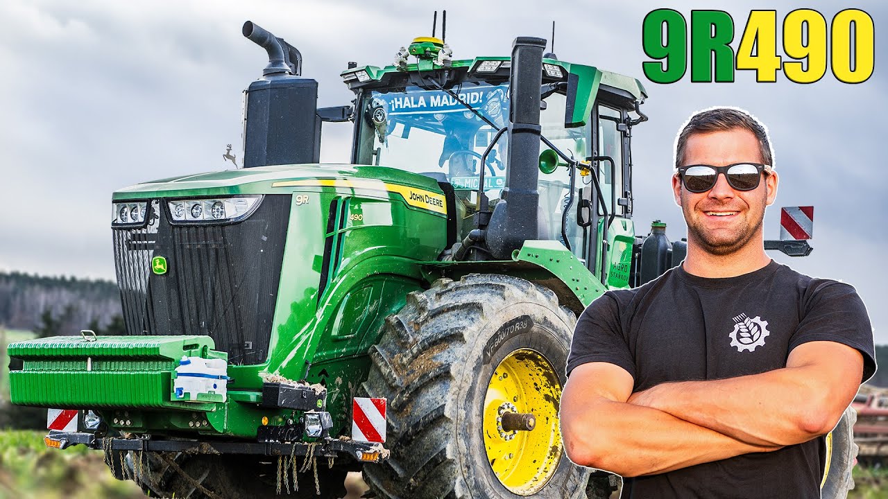 Nejznámější John Deere 9R490 v Česku !? | Jarní příprava půdy | Jak se dostal na 9R