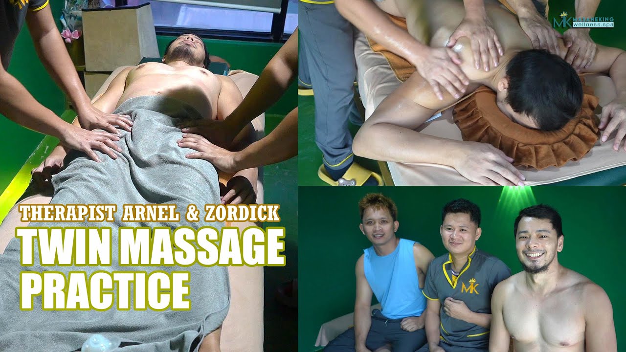 Twin Massage Practice I ASMR I Therapist Arnel & Zordick I MasaheKing Wellness Spa I 2025