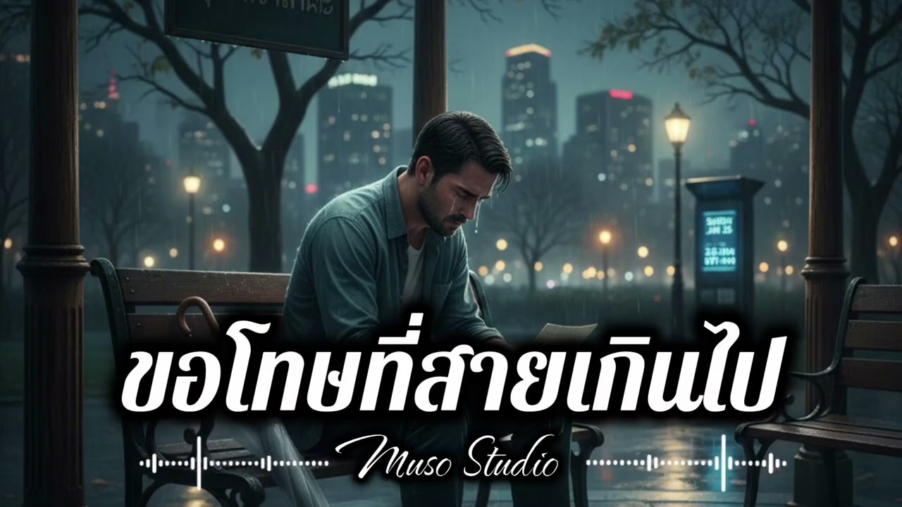 ขอโทษที่สายเกินไป - Muso [Official Audio] #เพลงเศร้า #เพลงอกหัก #เพลงใหม่ 