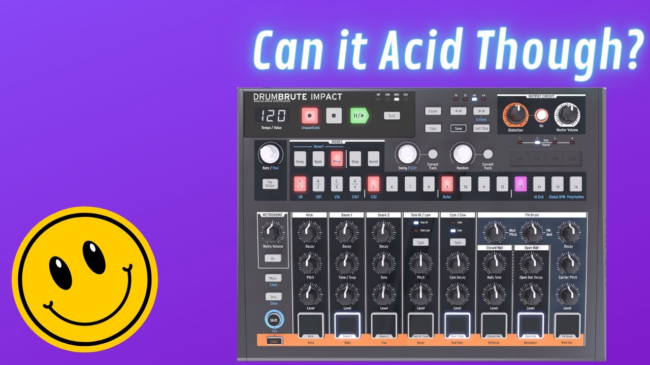 Arturia Drumbrute Impact: But can it Acid?