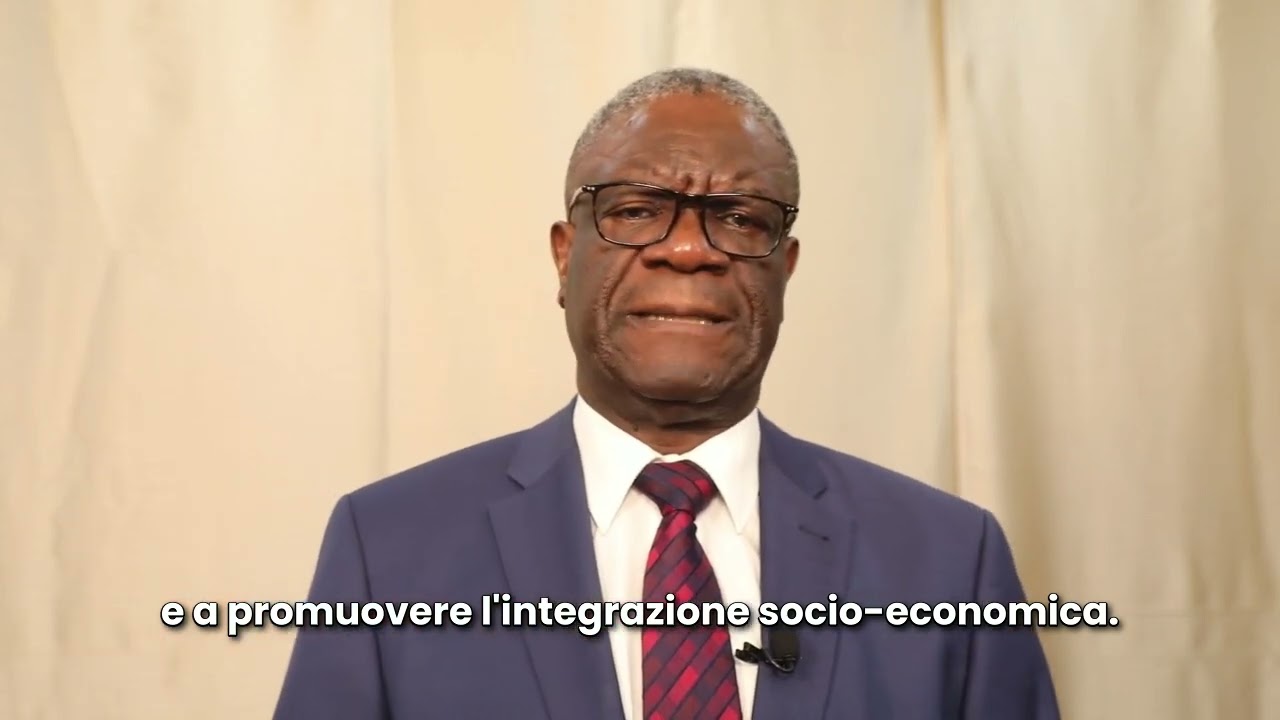 Premio PreSa 2024 - Relazione Dr. Denis Mukwege, Premio Nobel per la Pace