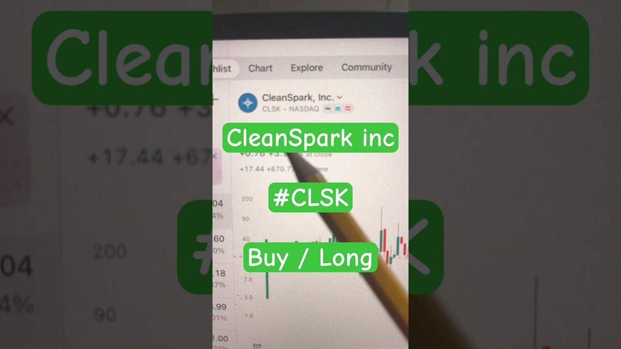Clean Spark Ltd looks like a good buy #trading #buy #analysis #CLSK