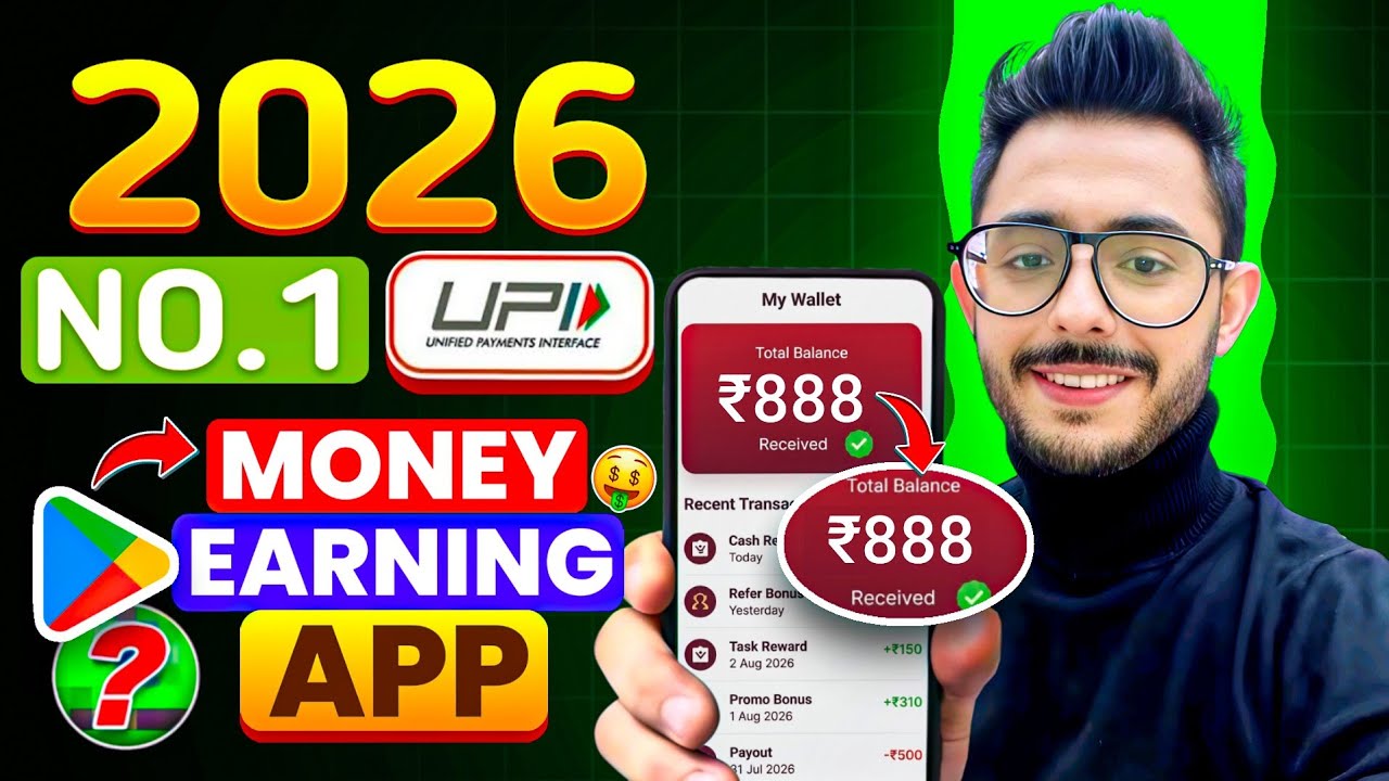 Paisa kamane wala app 2026 | NEW UPI MONEY EARNING APP | New Earning App Today