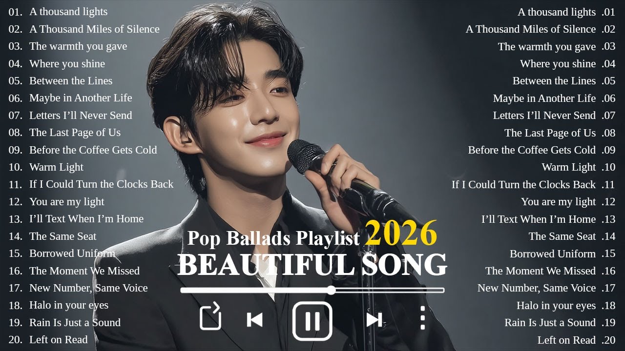 Romantic Ballads Love Songs 2026 | Beautiful & Relaxing Melodies | K-Drama OST Style