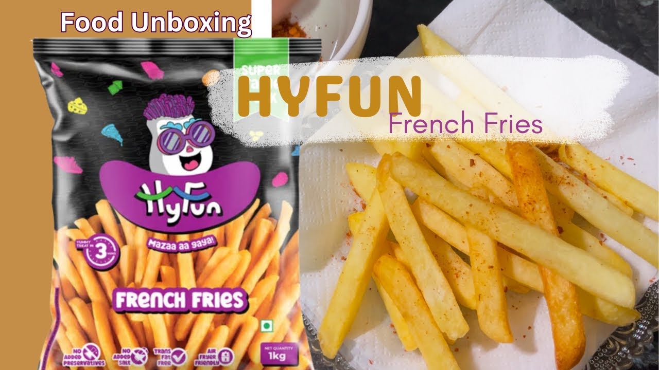 How to make HyFun French Fries ? |1 Kg Pack Review