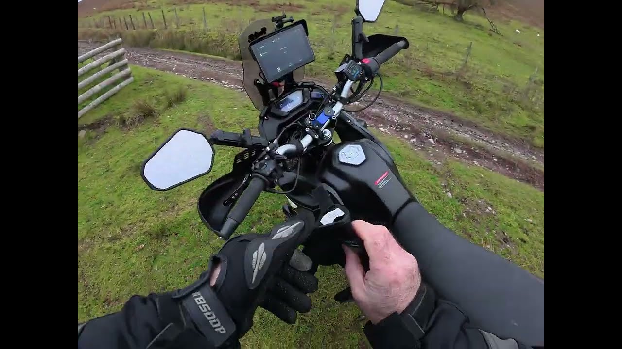 29.12.25 ride Part 3 Motorcycle and drone DJI Neo 2 Voge 300 rally #djineo2 #motorcycleadventure