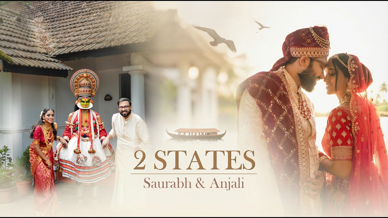 Saurabh ❤️ Anjali | A Grand Punjabi–Kerala Wedding Celebration