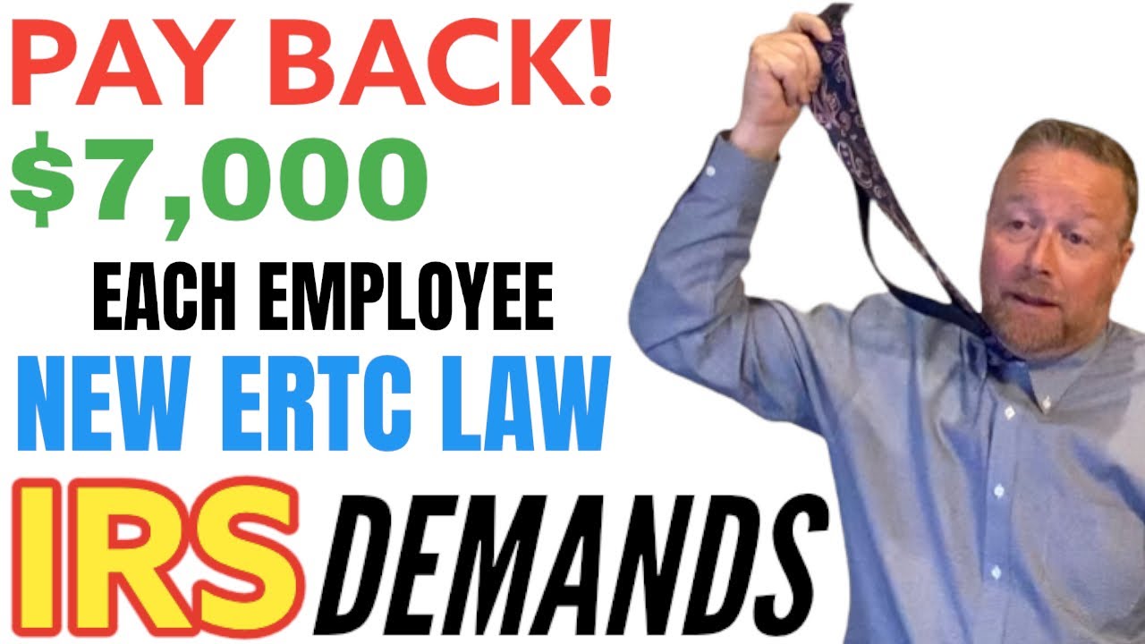 Employee Retention Credit 2021 [ERTC Tax Credit] Pay Back IRS ERC Credit - IRS NOTICE 2021-65