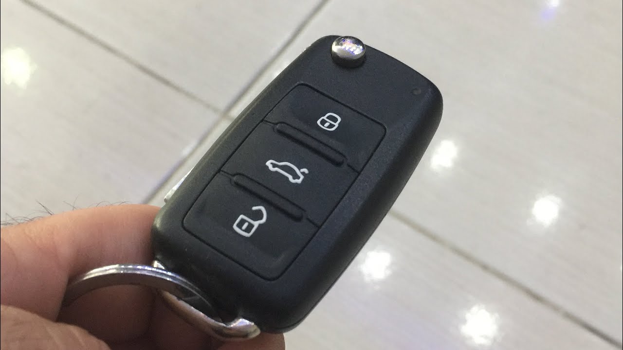 Volkswagen Yeni Anahtar Kasası ve Tuş Takımı Değişimi - Keypad replacement