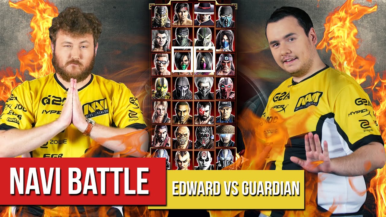 Эпичный NaVi батл. Edward VS Guardian
