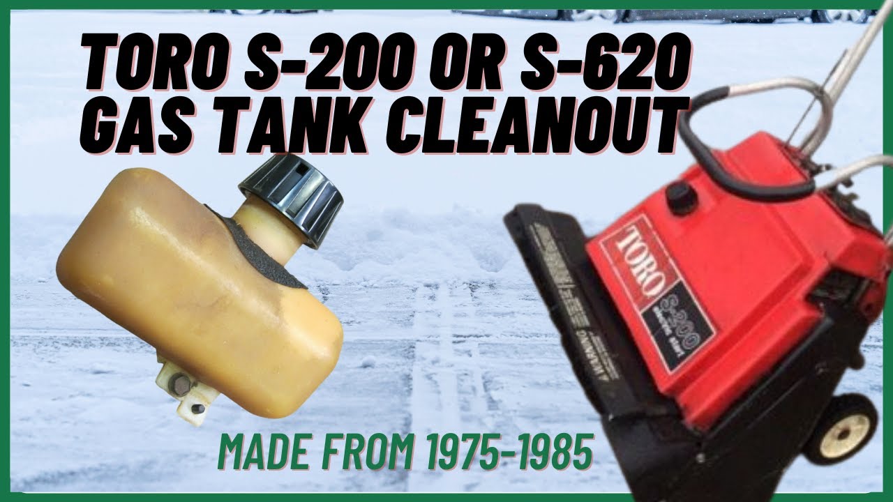 Restoring a Toro S200 Snowblower | Fuel System Inspection and Start-up