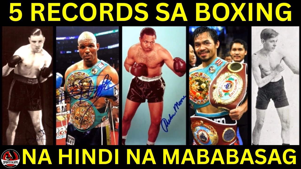 5 BOXING RECORDS sa History na hindi na talaga MABABASAG!