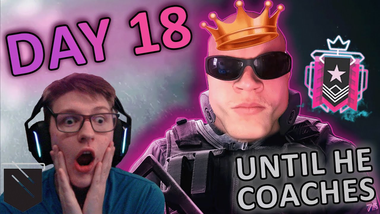 Day 18 | ONLY Streaming R6 Until Jynxzi Coaches Me - LIVE NOW