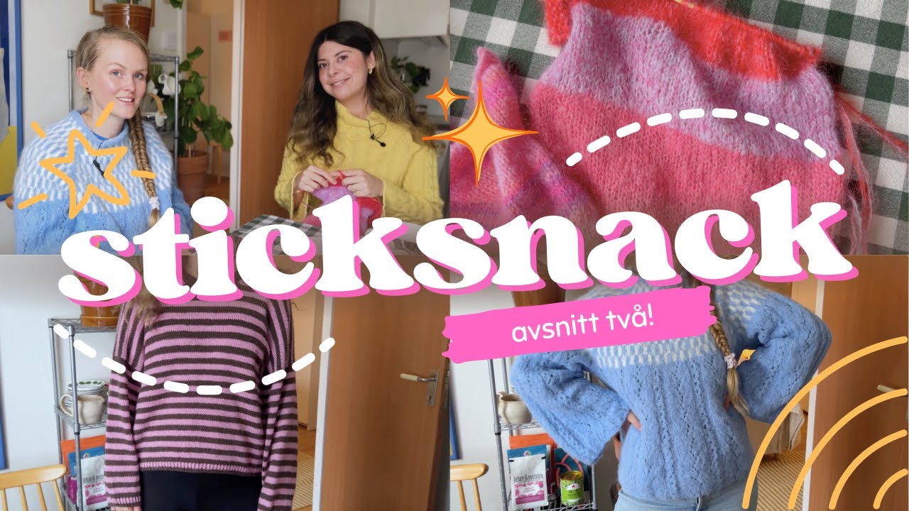 vad vi vill sticka 2026 | sticksnack med linn & karolina | avsnitt två! ₊˚⊹♡
