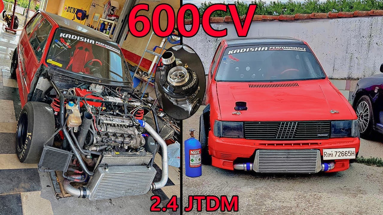 Fiat Uno Turbo 2.4 MULTIJET 600cv 1100nm di coppia | una stradale con 250.000km scarica i 300km/h !!