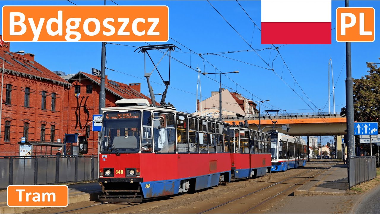 🇵🇱 BYDGOSZCZ TRAMS 2024 | Tramwaje w Bydgoszczy【4K】