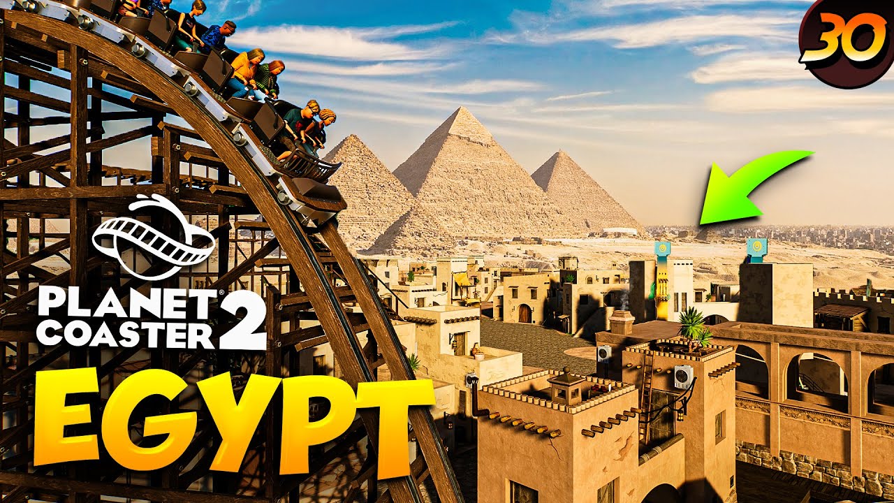 Building EGYPT in Planet Coaster 2! (#30)