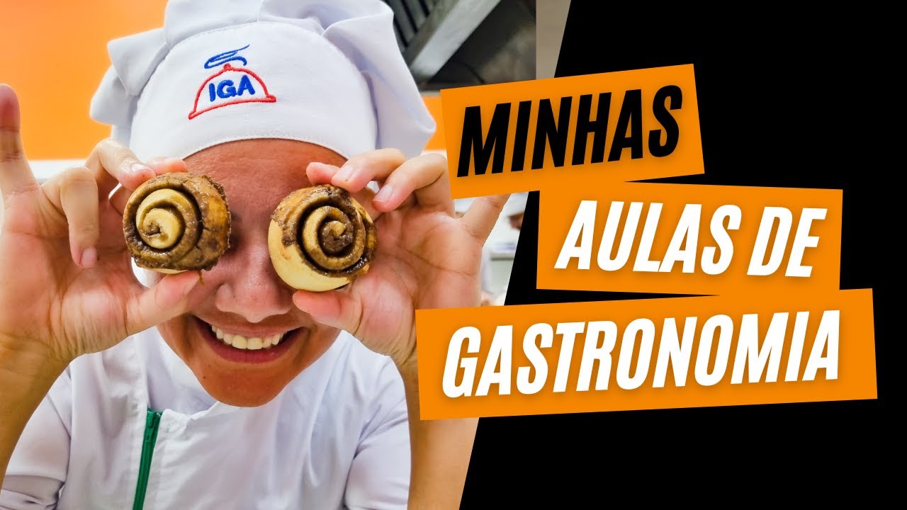 Como é uma AULA de GASTRONOMIA ?