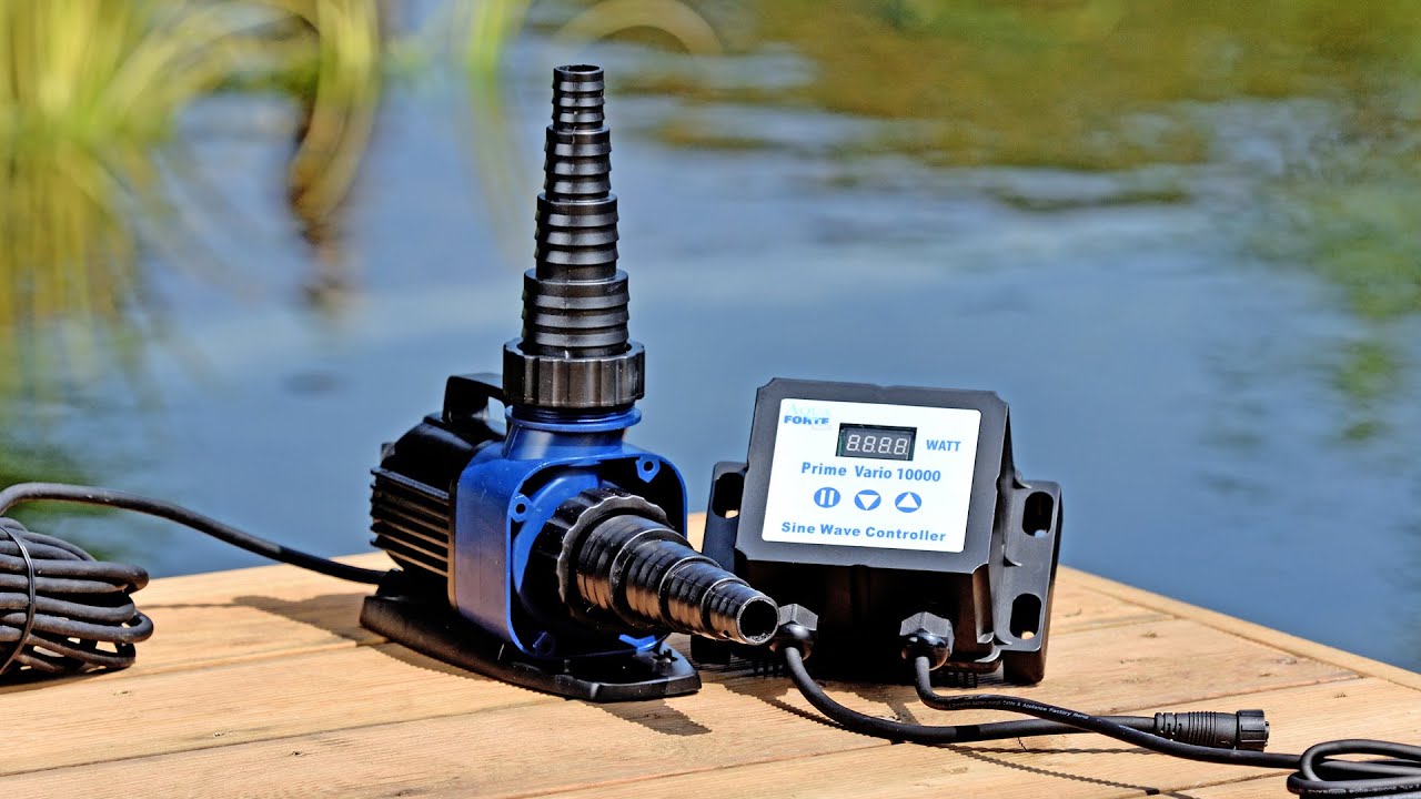 UITPAKKEN EN INSTRUCTIES | AquaForte Prime Vario 10.000 vijverpomp