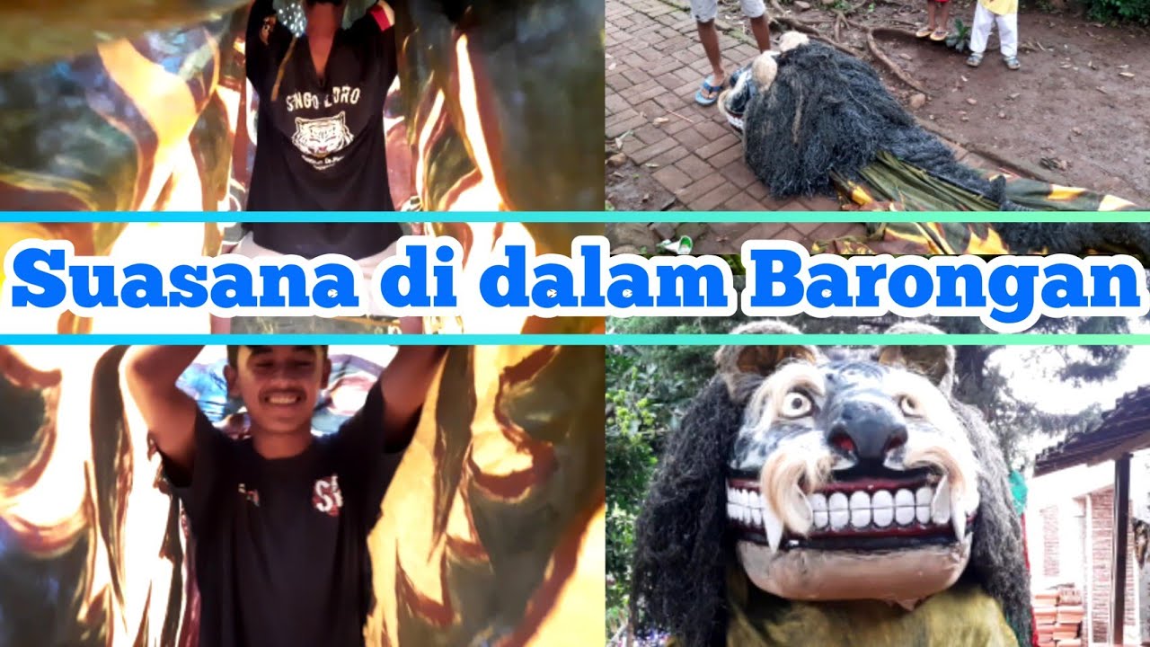 masuk ke dalam barongan