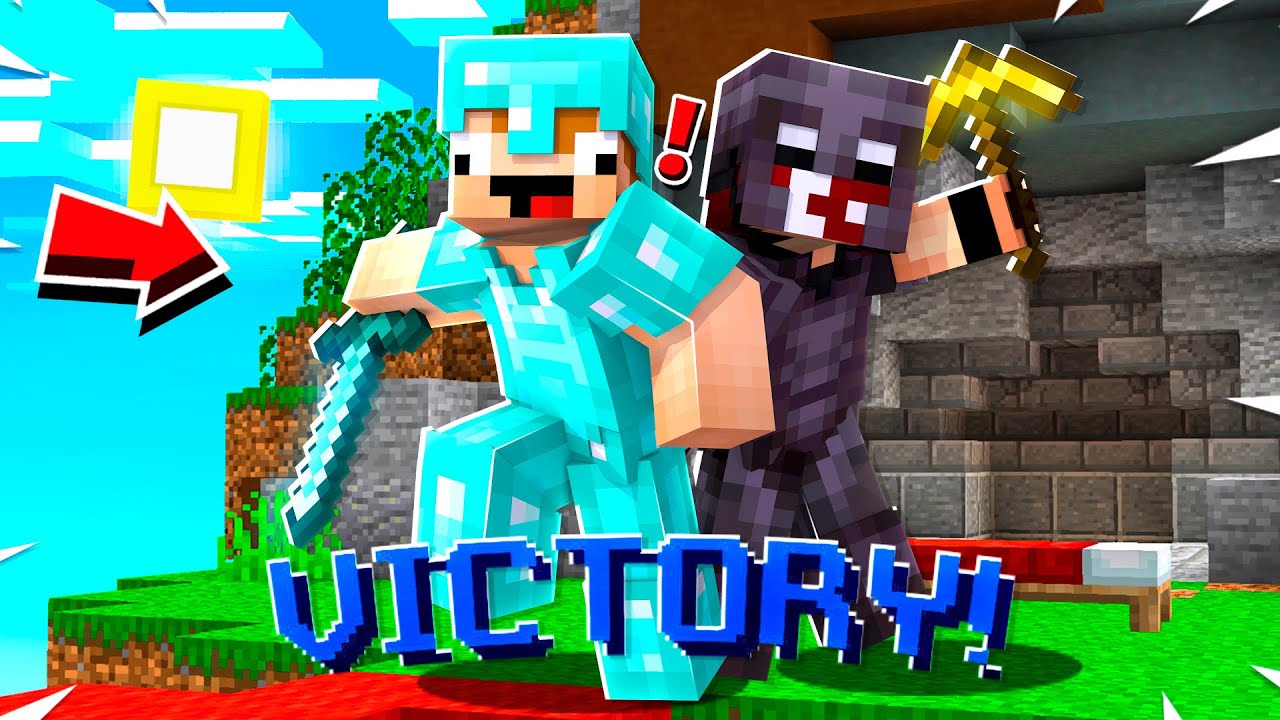 TERS MASKE İLE YARGI DAĞITIYORUZ! (zafer!) - Minecraft BedWars