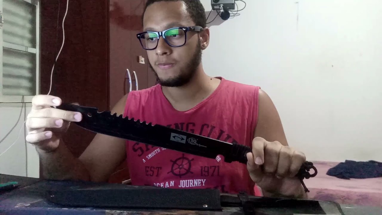 Facão Militar Tático Só Qualidade SQ TESTADO