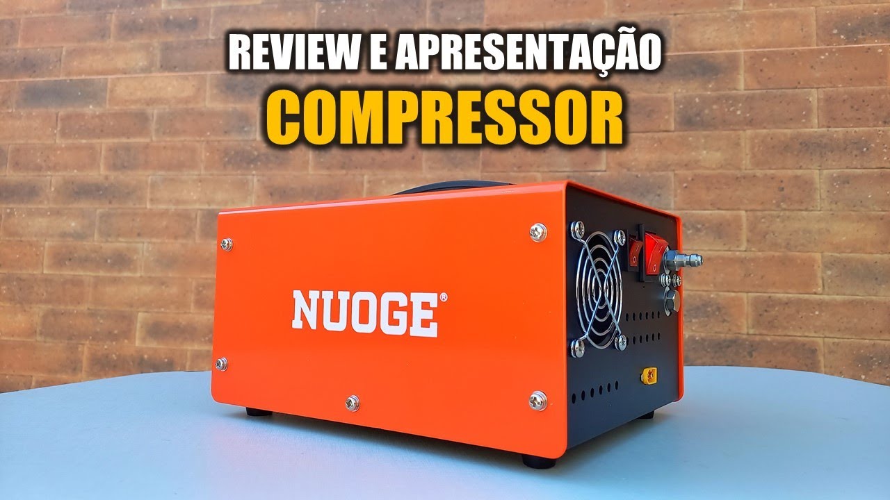 COMPRESSOR NOUGE PARA CARABINA PCP , PAGUEI MUITO BARATO !