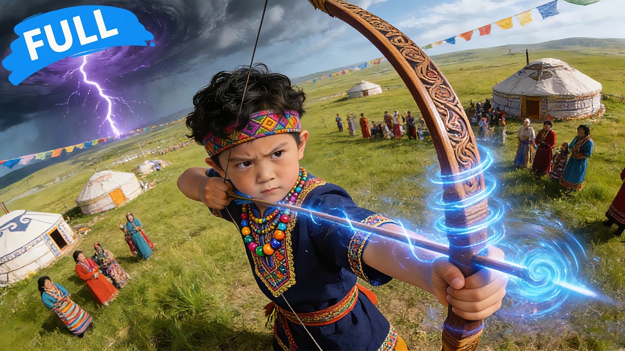 ✨Whole Village Scorned 5Y Boy, Not Knowing He's an Archer God, Saving Mommy & Winning Glory!
