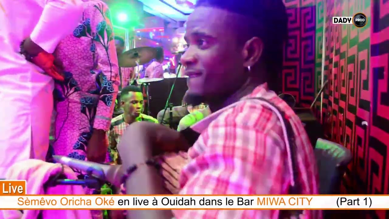 Sêmèvo Oricha Oké en Live à Ouidah au Bar Miwa City