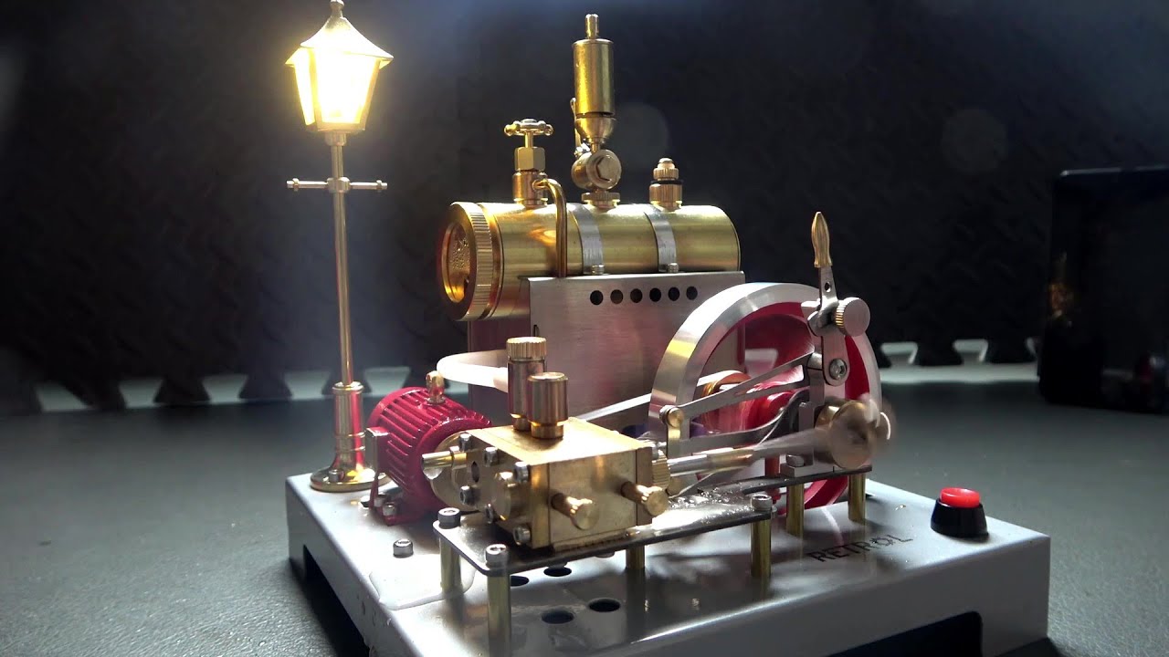RETROL SE-02 Steam Engine Model with Generator and Whistle