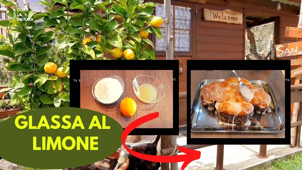 Glassa Al LIMONE - Come fare la glassa per decorare dolci in modo semplice e veloce