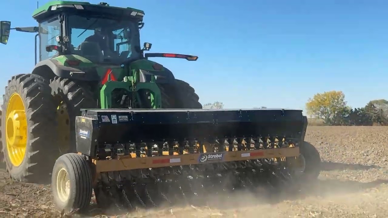 The Strobel Native Grass Seeder - MINIUMUM MAINTENANCE.  MAXIMUM PERFORMANCE.