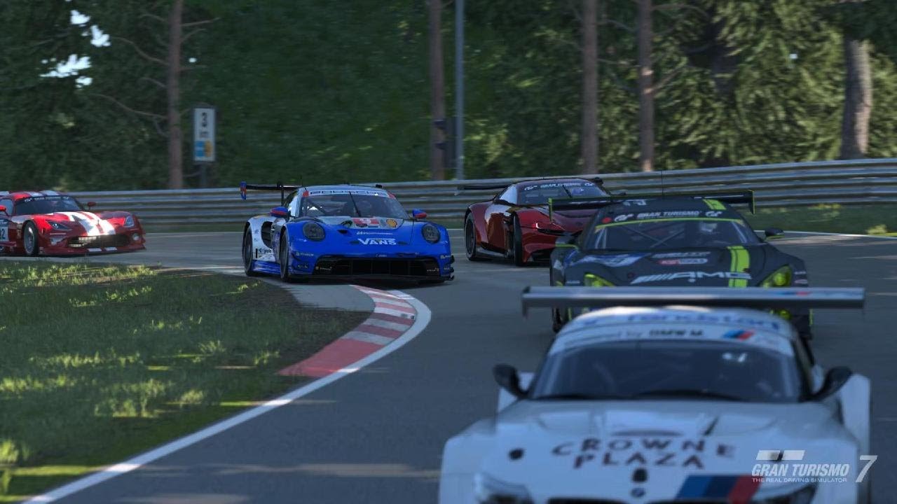 TV Broadcast Replay | Porsche 911 (992) GT3 R at the 24H Nürburgring | Clean & Smooth | GT7
