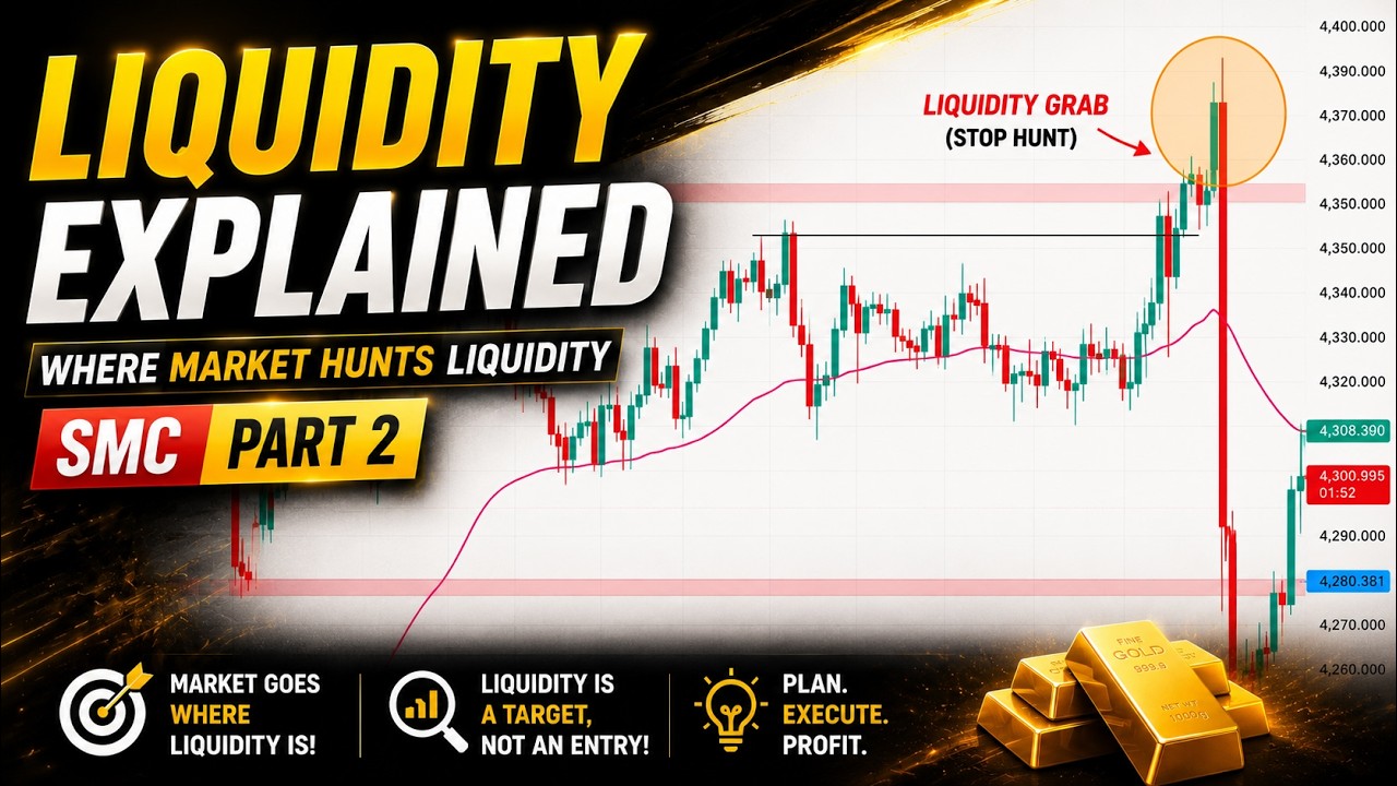 🚨 Liquidity Explained in Gujarati | Smart Money Concepts Part 2 | SMC Course