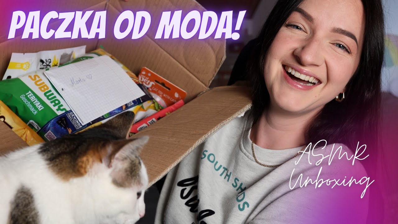 OTWIERAM PACZKĘ OD MODERATORKI 🤩 ASMR Po Polsku 🇵🇱