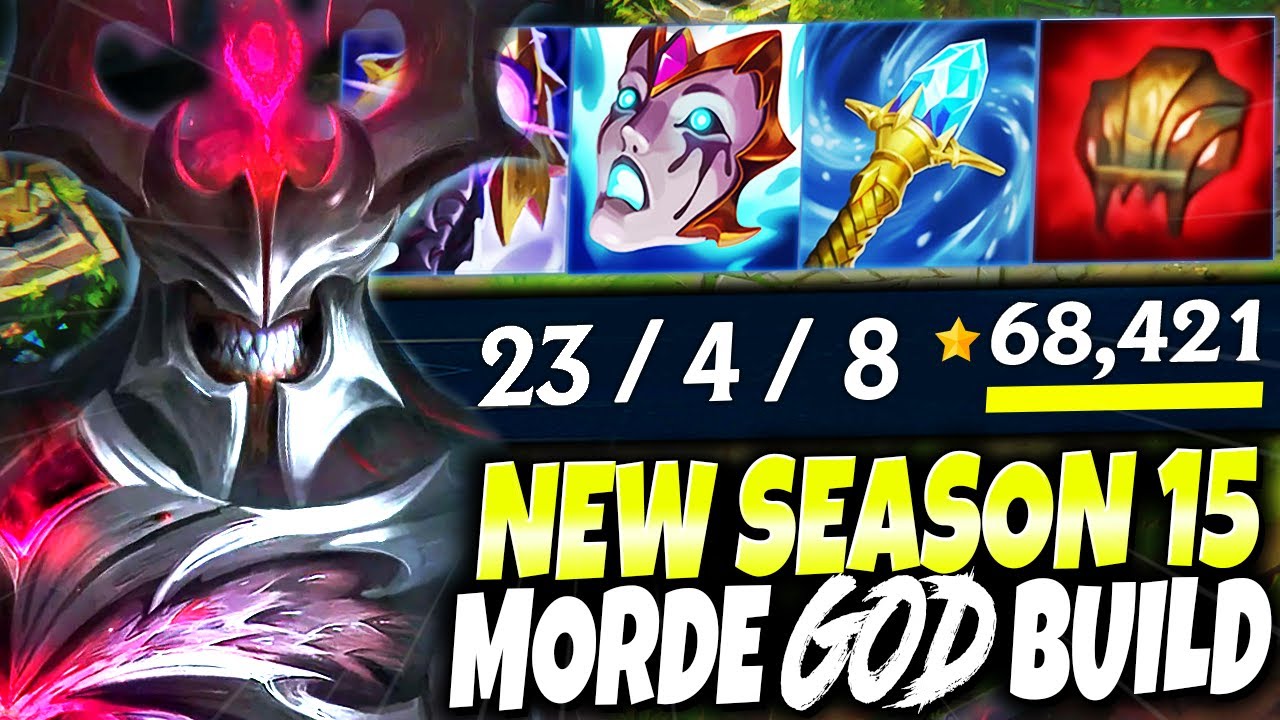I created the Best Mordekaiser Season 15 Build Guide to CARRY ALL GAMES 1V9 - s15 League of Legends