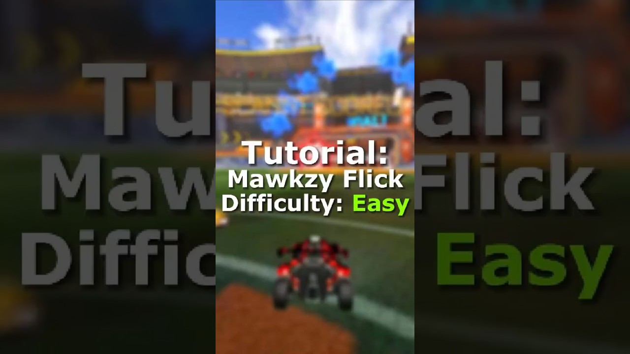 Mawkzy Flick tutorial in Rocket League! 🎯🌠