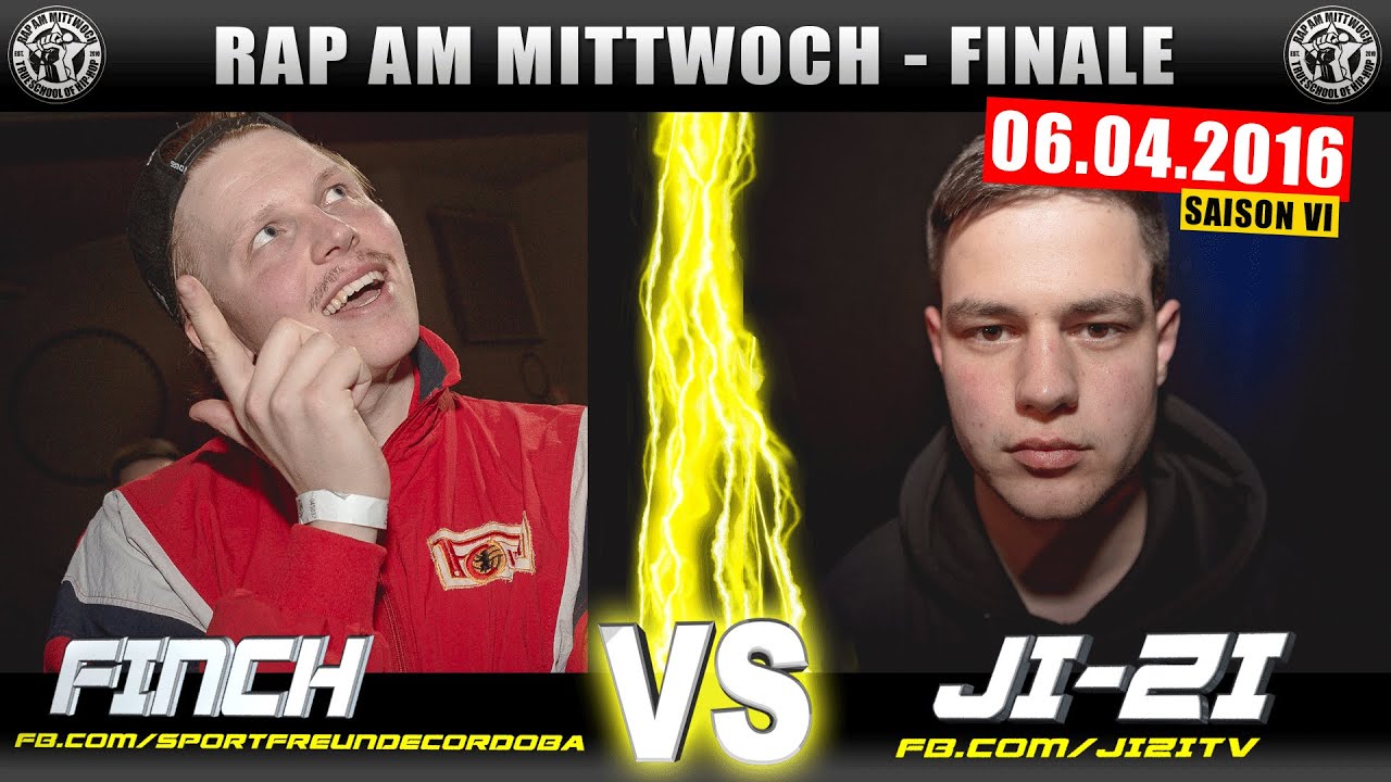 RAP AM MITTWOCH BERLIN: FINCH vs JI-ZI 06.04.16 BattleMania Finale (4/4) GERMAN BATTLE