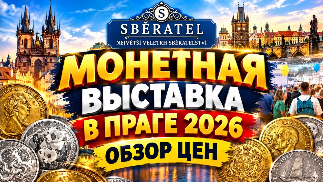 💰 2026 COINS LARGEST EXHIBITION IN PRAGUE 💰 GOLD, SILVER AND RARE COIN FINDS 💰 REVIEW AND PRICES