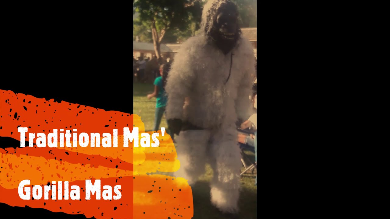 Traditional Mas characters - Gorilla Mas - Anderson La Barrie
