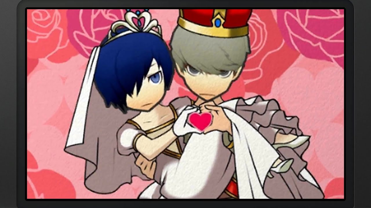 Persona Q: SotL - P4 MC & P3 MC Wedding (P4) [Group Date Cafe]