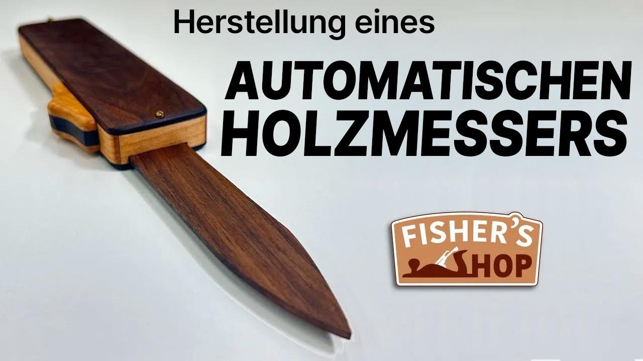 Hol dir den Kick: So baust du ein OTF-Springmesser aus Holz