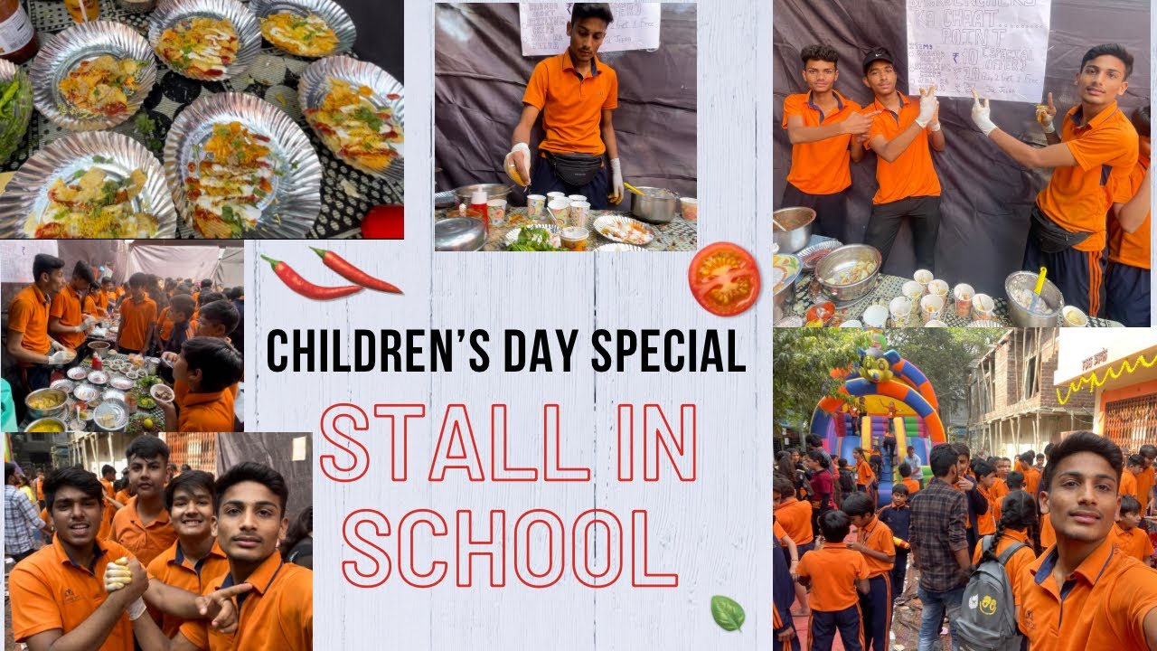 Backbencher’s Food Stall 🍲||Food Stall In School🏫|| Shree G International School Indore ||