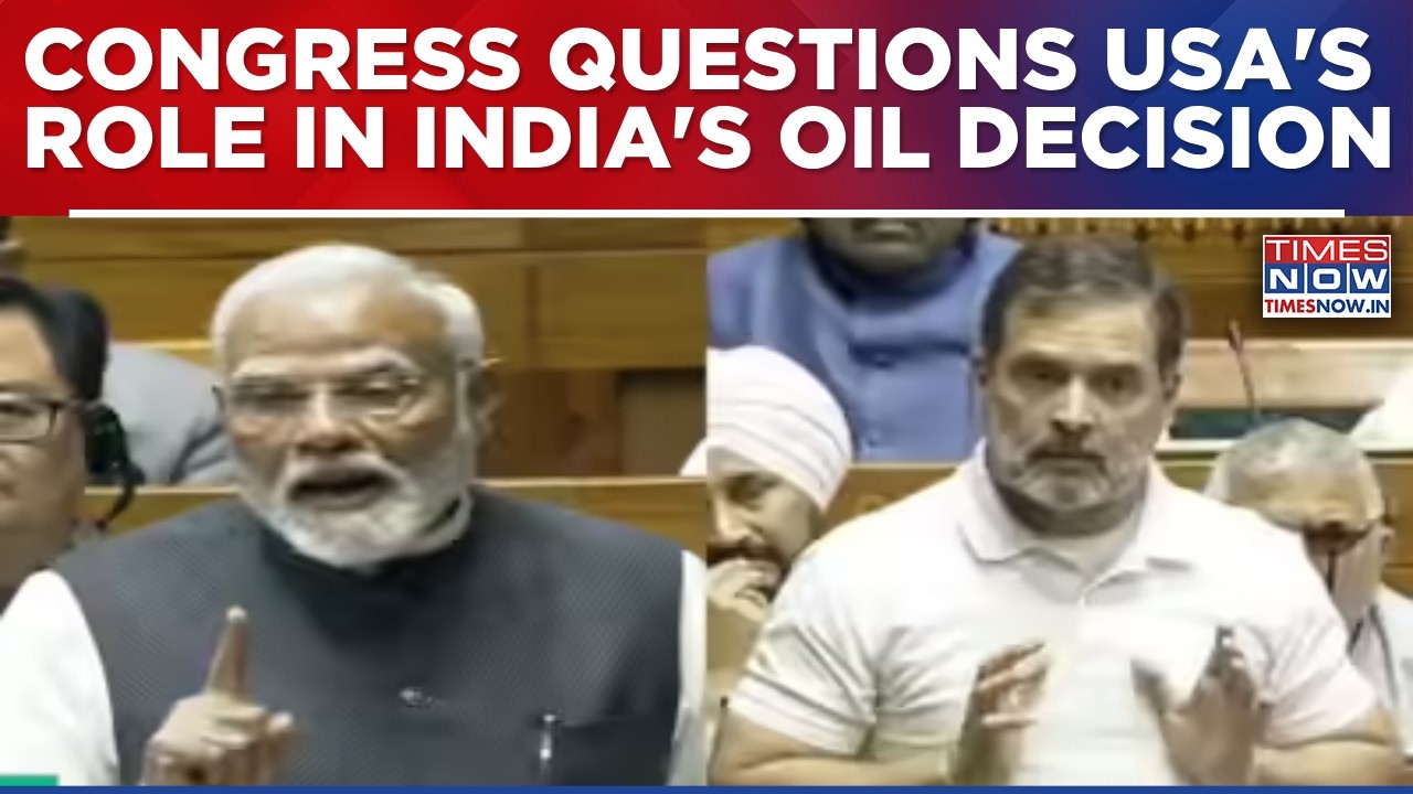Congress Slams US ‘Allow’ Remark On Russian Oil, Rahul Gandhi Questions India’s Strategic Autonomy