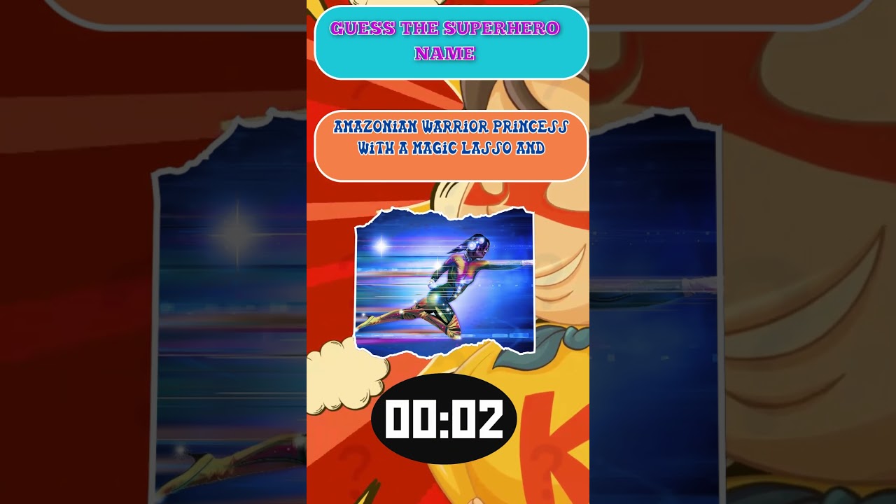 The Marvel challenge: Who's The Fastest?