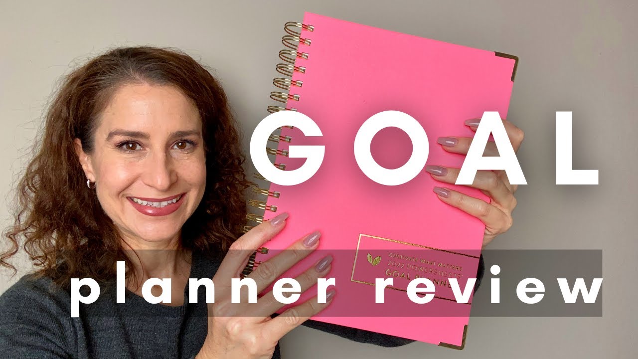 Cultivate What Matters POWERSHEETS Goal Planner Unboxing + Review