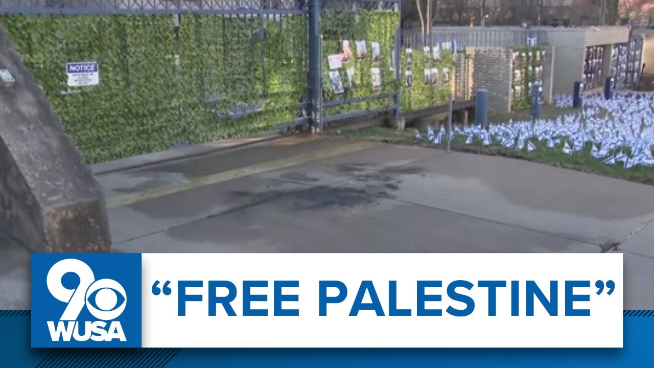 Air Force member sets himself on fire outside Israeli Embassy in DC