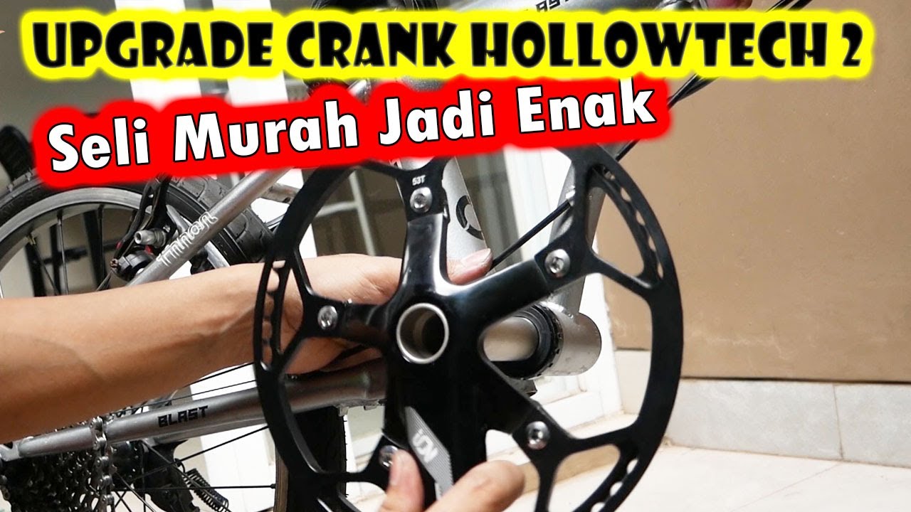Cara Mudah Pasang Crank dan BB Hollowtech 2 | Seli Murah Jadi Enak